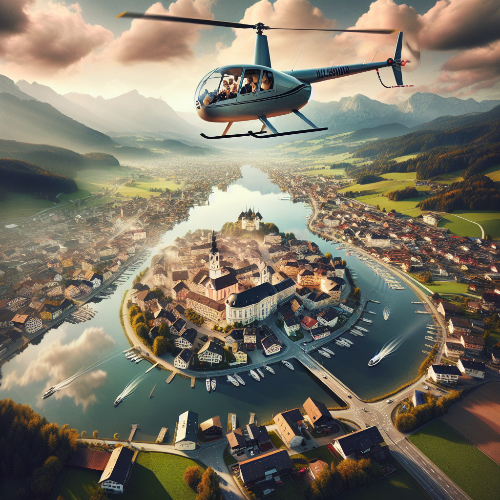 Hubschrauber Rundflug Vilshofen an der Donau (20 Min.) Bayern ✓