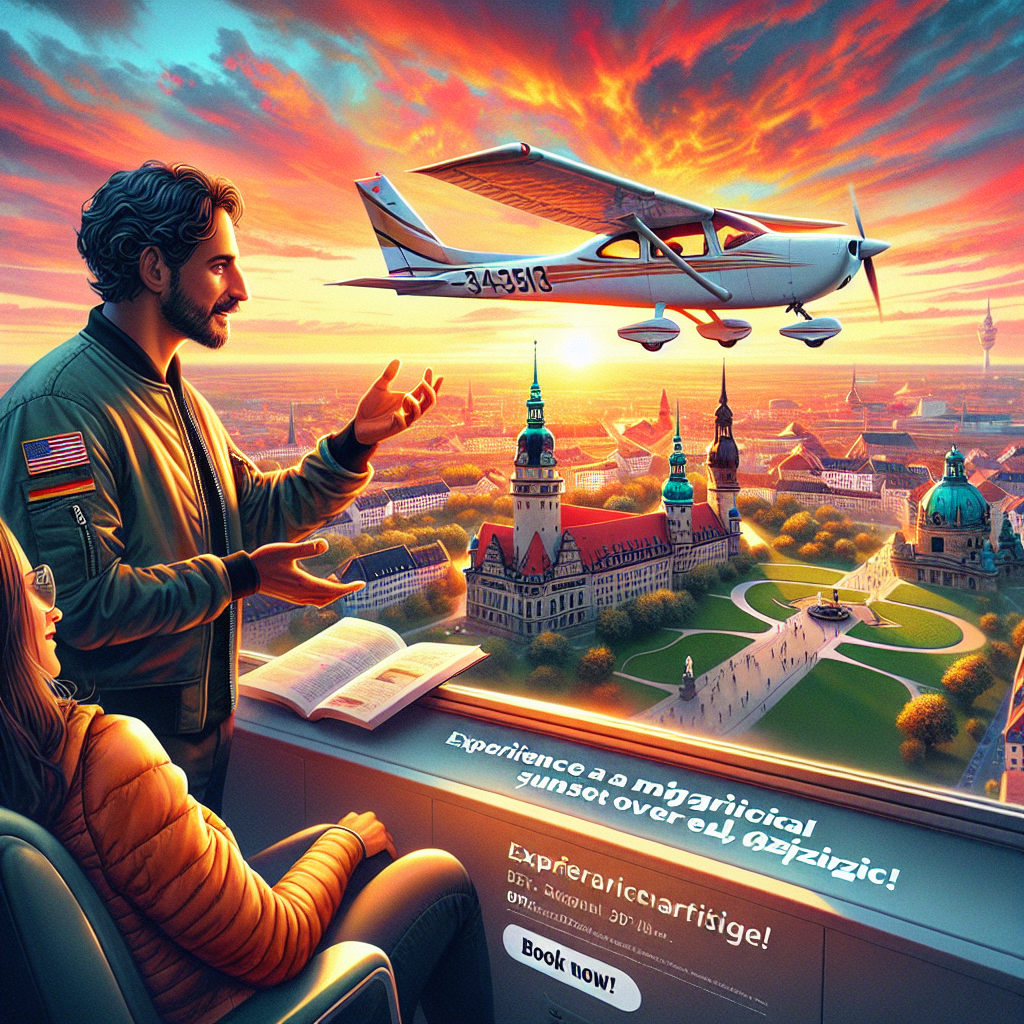 Flugzeug Rundflug Taucha (Sunset) Sachsen ✓