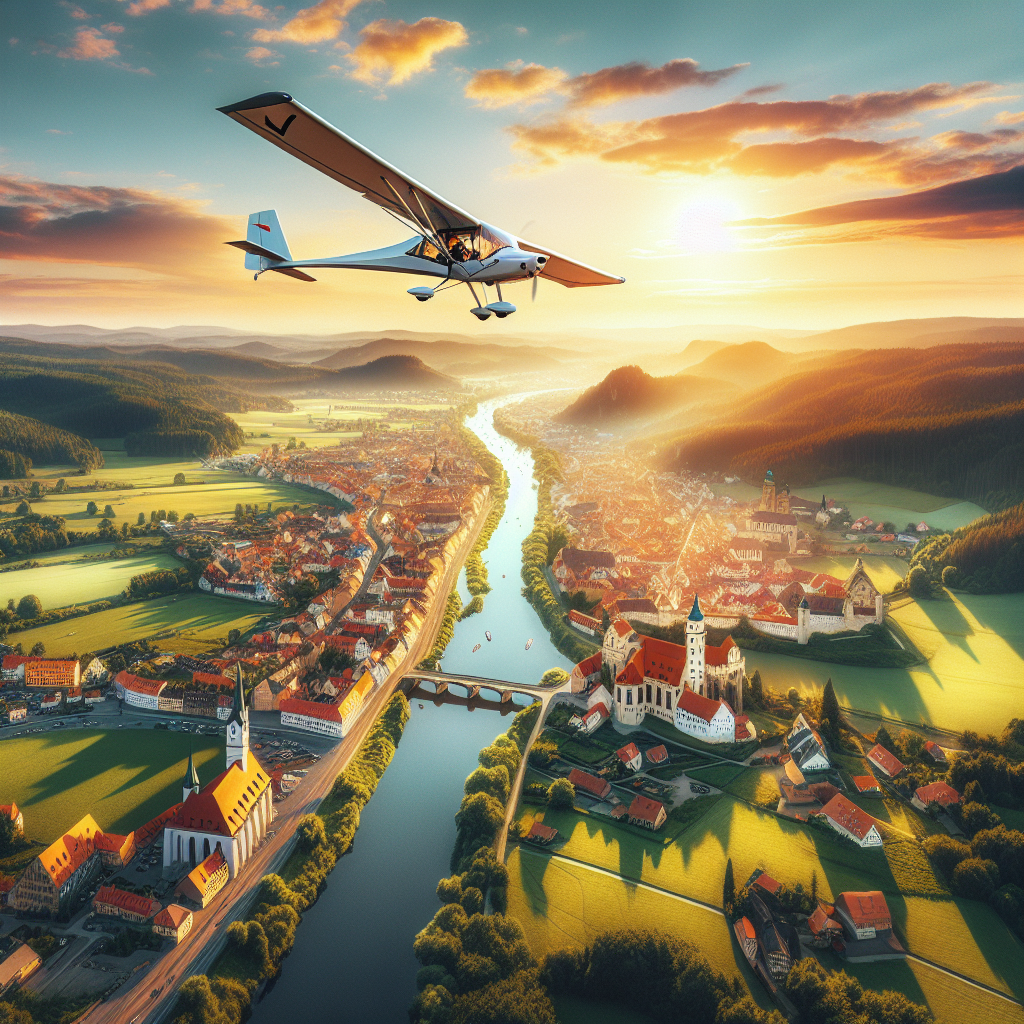 Ultraleichtflugzeug Rundflug Taucha Sachsen ✓